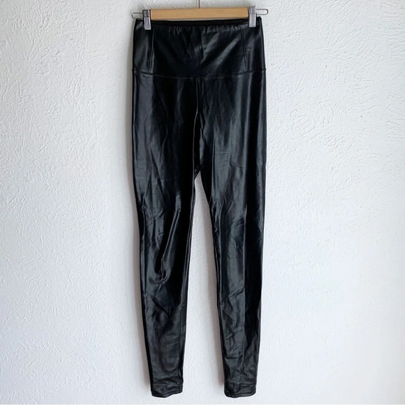 Wilfred Free Daria Ankle Pant Black Vegan Leather Sz Small - Picture 2 of 7